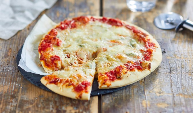 Pizza 3 fromages bio — vue 2